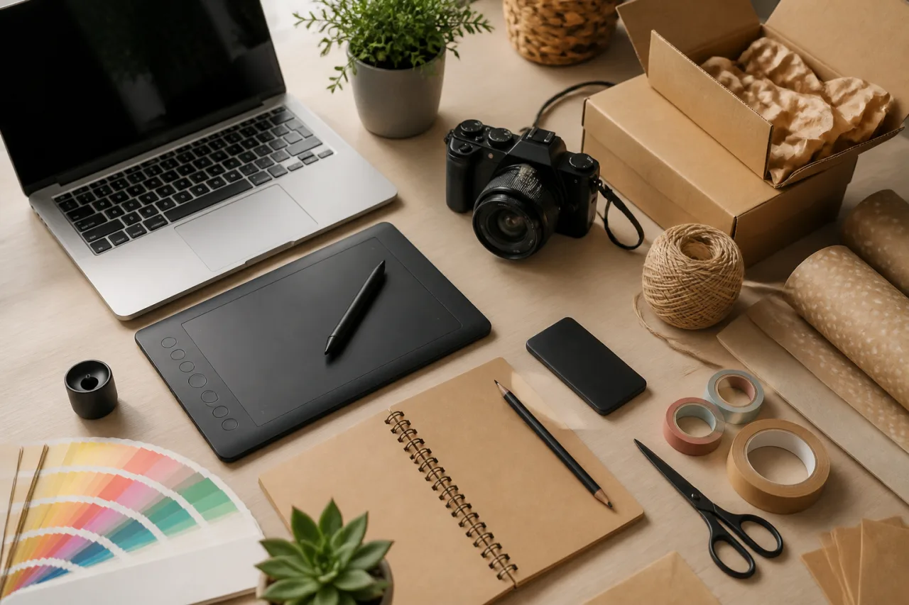 Herramientas utilizadas para crear y vender productos digitales de forma anónima